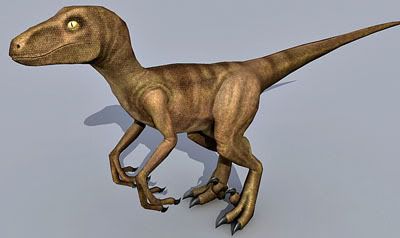 Dinosaur Raptor 3d model