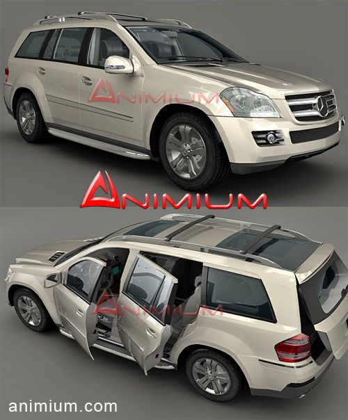 Mercedes Benz GL450 3d model