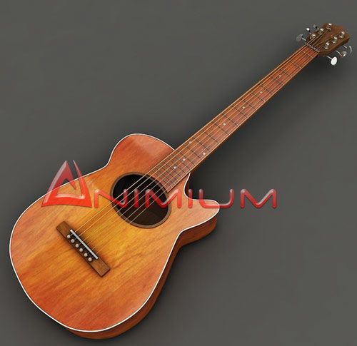 Guitar 3d model