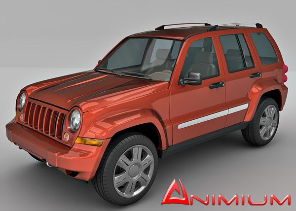 Jeep Liberty 3d model