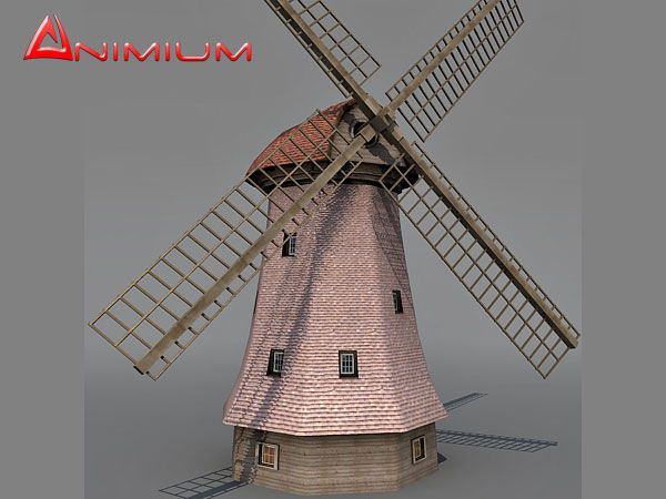 Wind mill 3d model