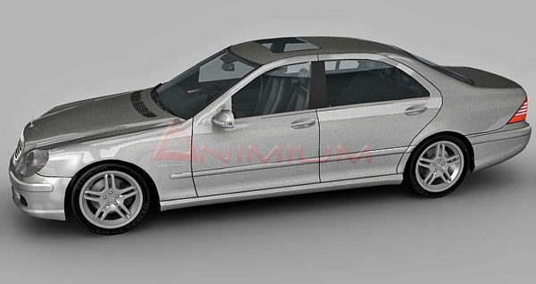 Mercedes Benz S65 AMG 3d model