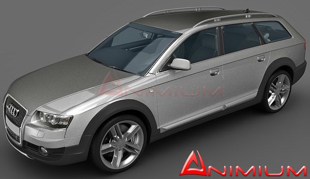 Audi Allroad Quattro 3d model