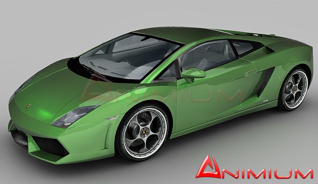 Lamborghini Gallardo LP560 3d model
