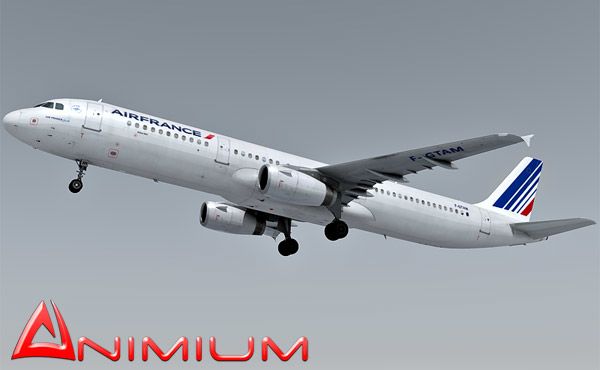 Airbus A321 Air France New Livery