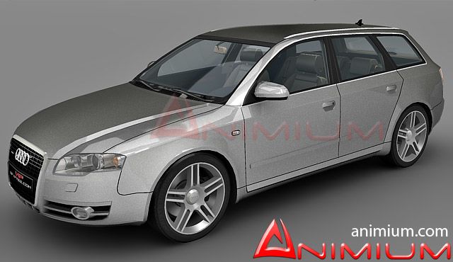 Audi A4 Avant 3d model
