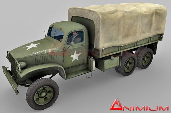 GMC CCKW military truck
