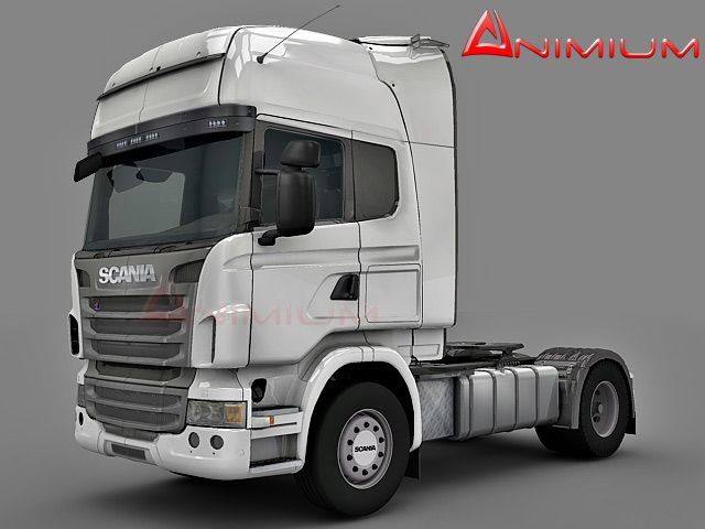 Scania R440 truck 3d model