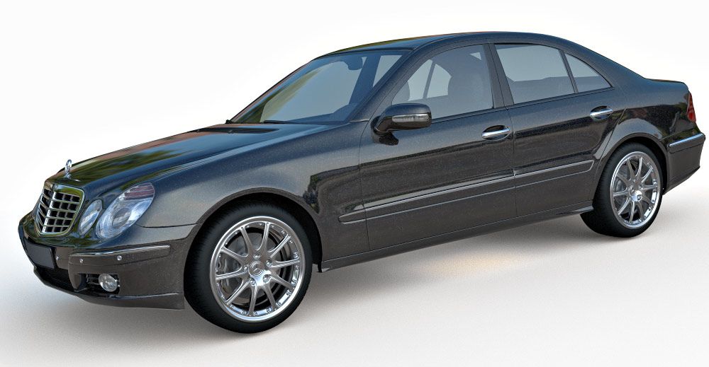Mercedes Benz E-Class W211 3d model