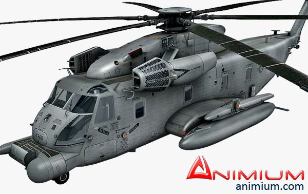 Sikorsky MH-53 Pave Low 3d model