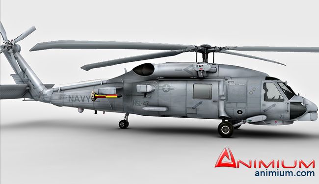 SH-60 Seahawk 3d model