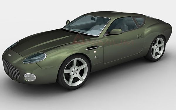 Aston Martin DB7 Zagato 3d model
