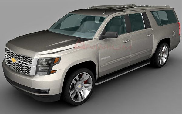 Chevrolet Suburban 3d model