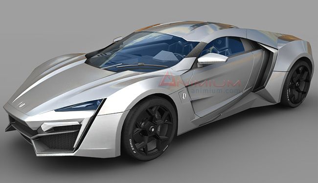 Lykan Hypersport 3d Model