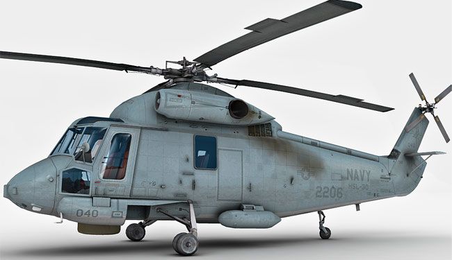 Kaman SH-2 Seasprite 3d model
