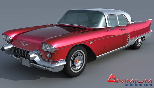 1957 cadillac eldorado brougham 3d model 1957 cadillac eldorado brougham 3d model