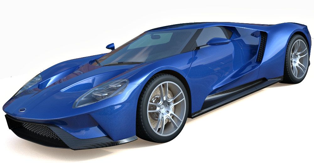 2017 Ford GT 3d model