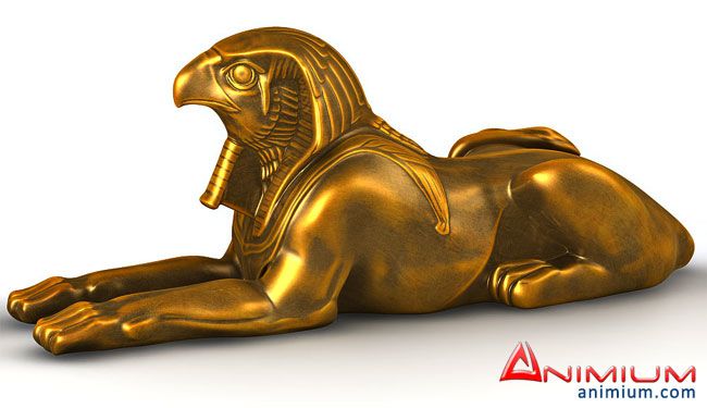 Horus 3d model