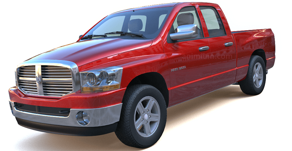 Dodge Ram 1500 3d model