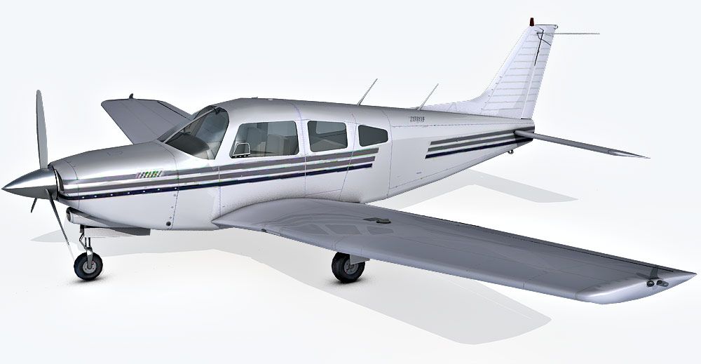 Piper Arrow III 3d model