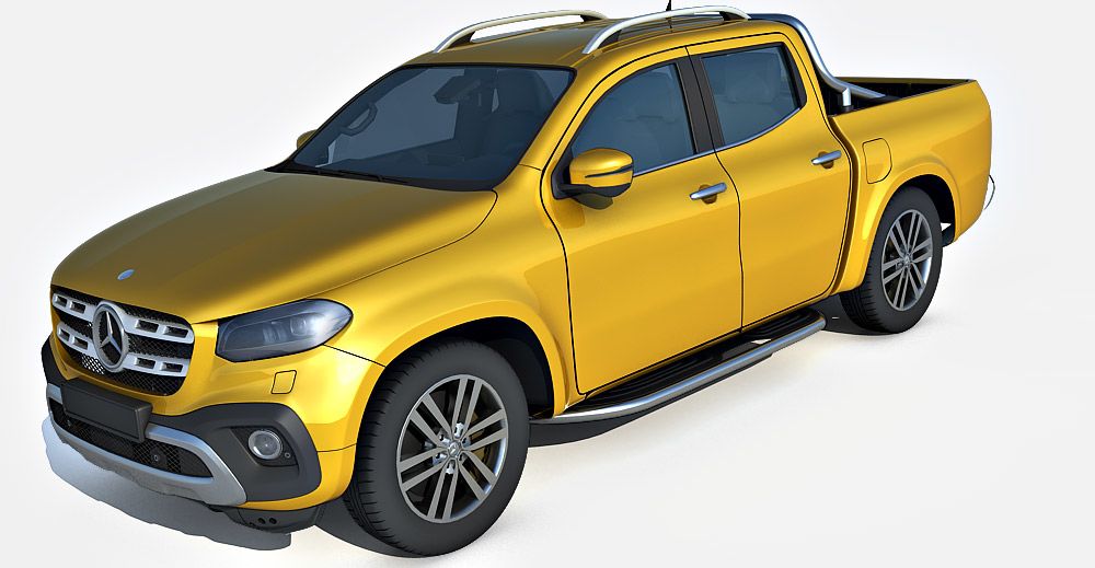 Mercedes Benz X class 3d model