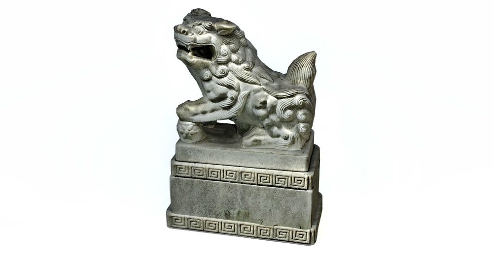 Dragon Statue 3d model