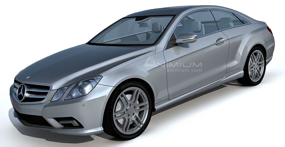 Mercedes Benz E500 3d model