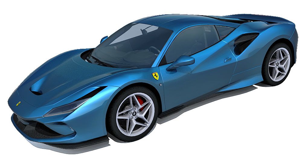 Ferrari F8 Tributo 3d Model