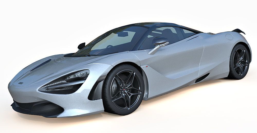 McLaren 720S 3d model