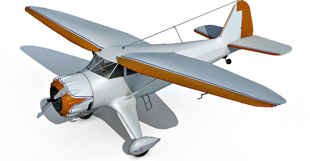 Stinson Gullwing 3d model