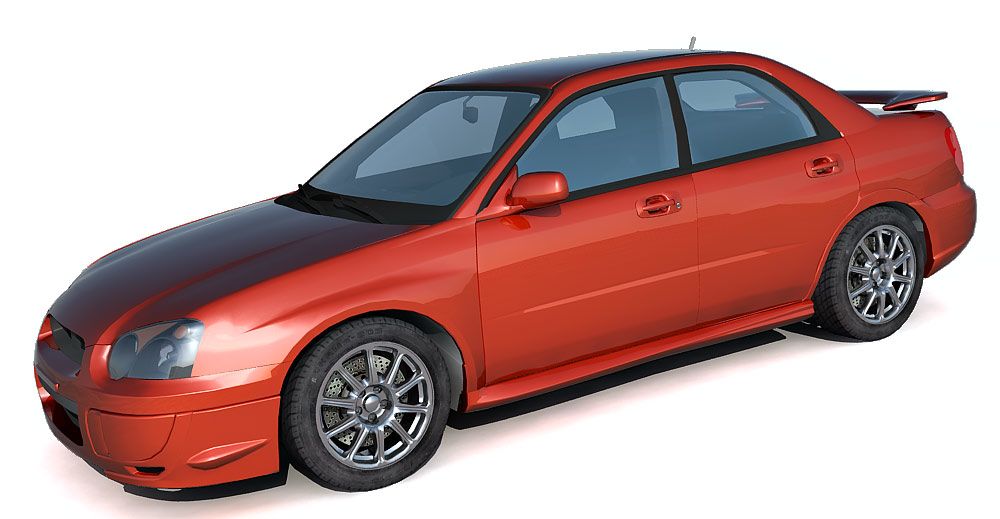 Subaru Impreza 3d model