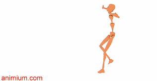 Bowing Action motion capture