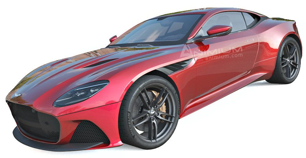 Aston Martin DBS Superleggera 3d model