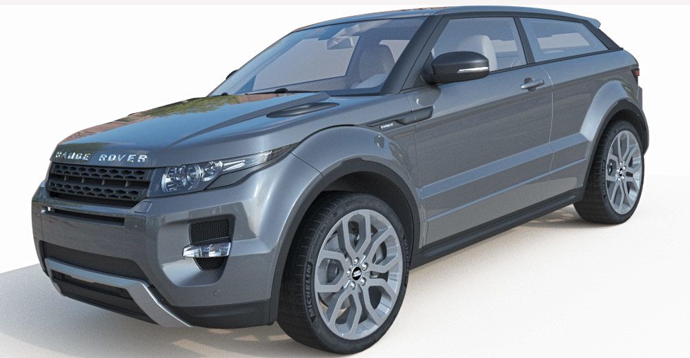 Range Rover Evoque 3d model