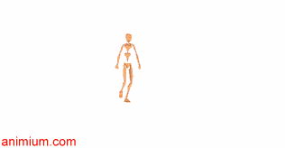 Walk turn right motion capture
