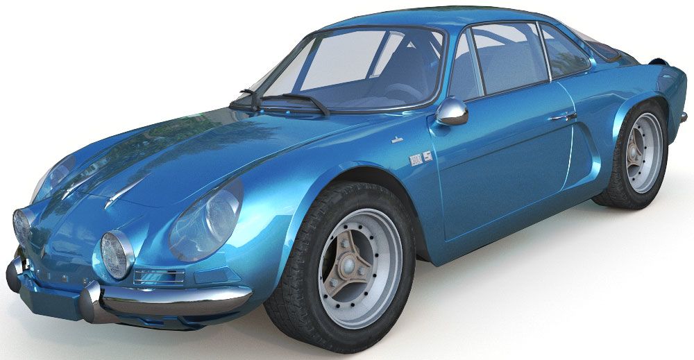 Renault Alpine A110 3d model