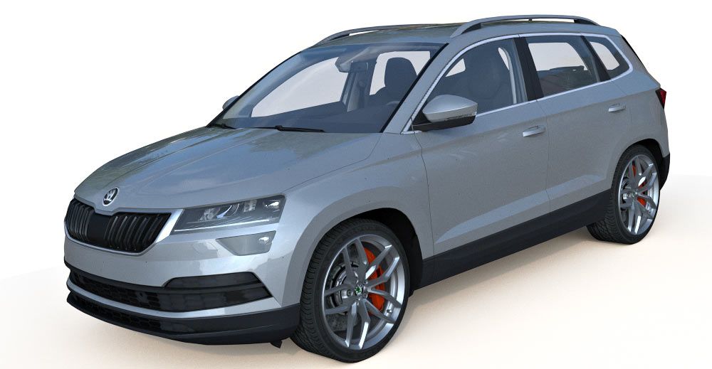 Skoda Karoq 3d model