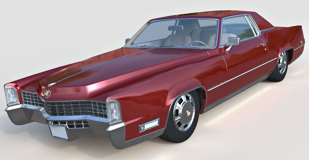 Cadillac Fleetwood Eldorado 3d model