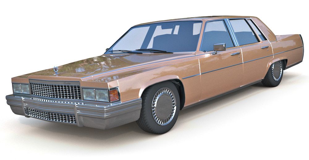 Cadillac Sedan DeVille 3d model