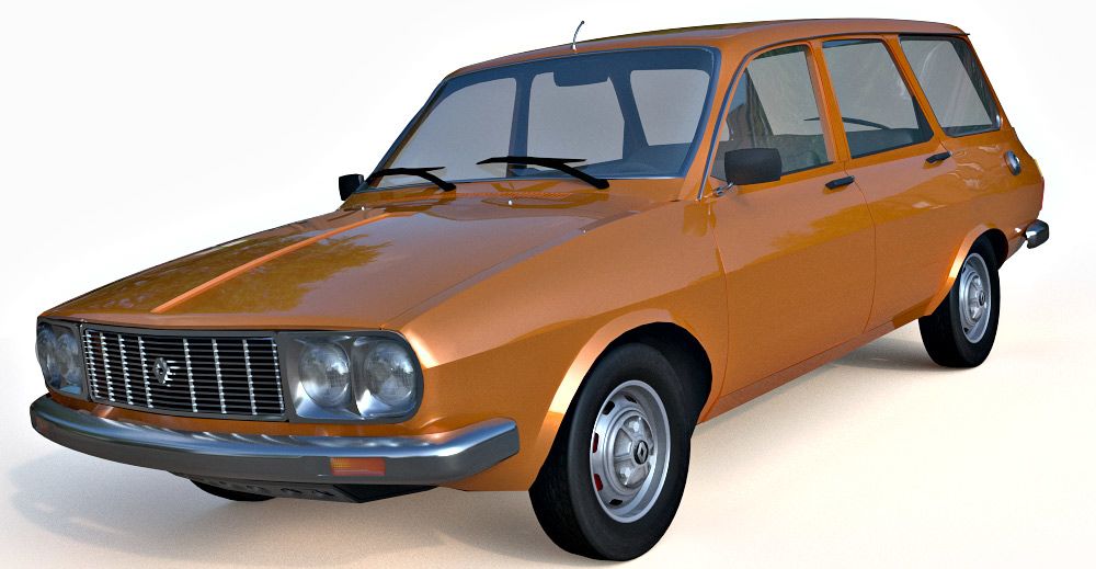 Renault 12 3d model