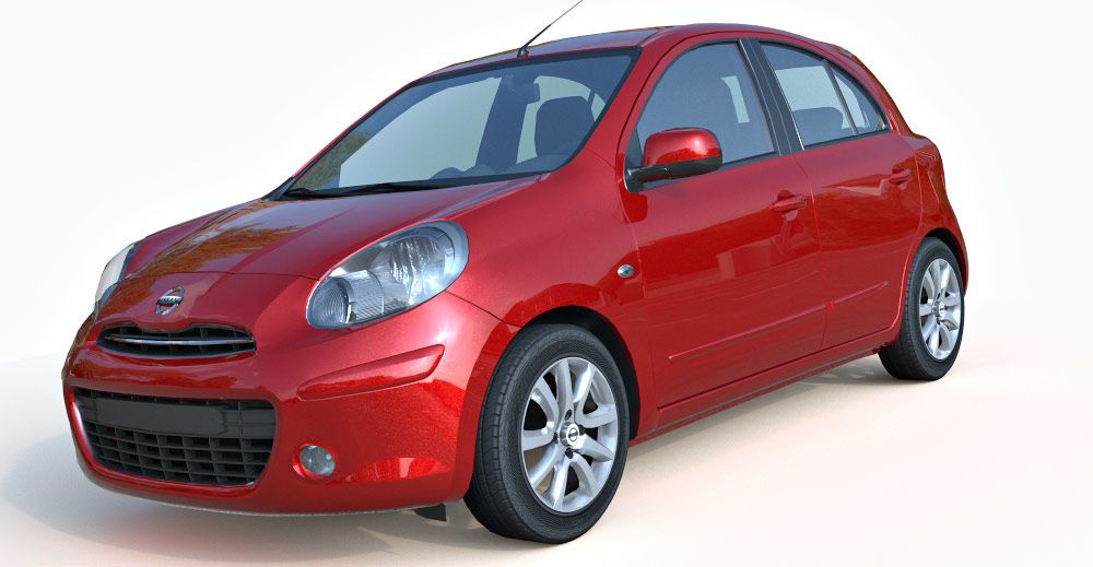 Nissan Micra 3d model