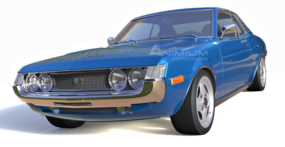 1976 Toyota Celica GT 3d model