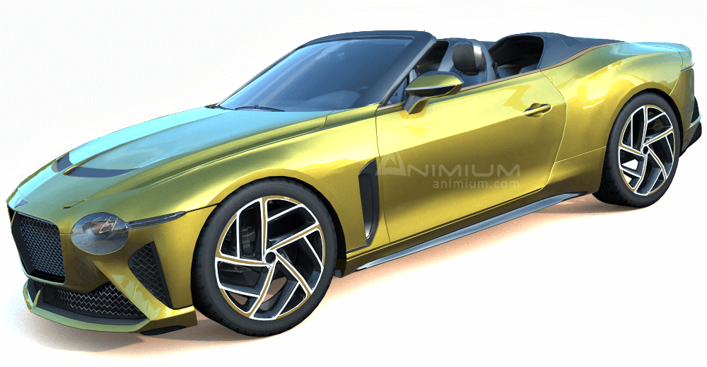Bentley Mulliner Bacalar 3d model