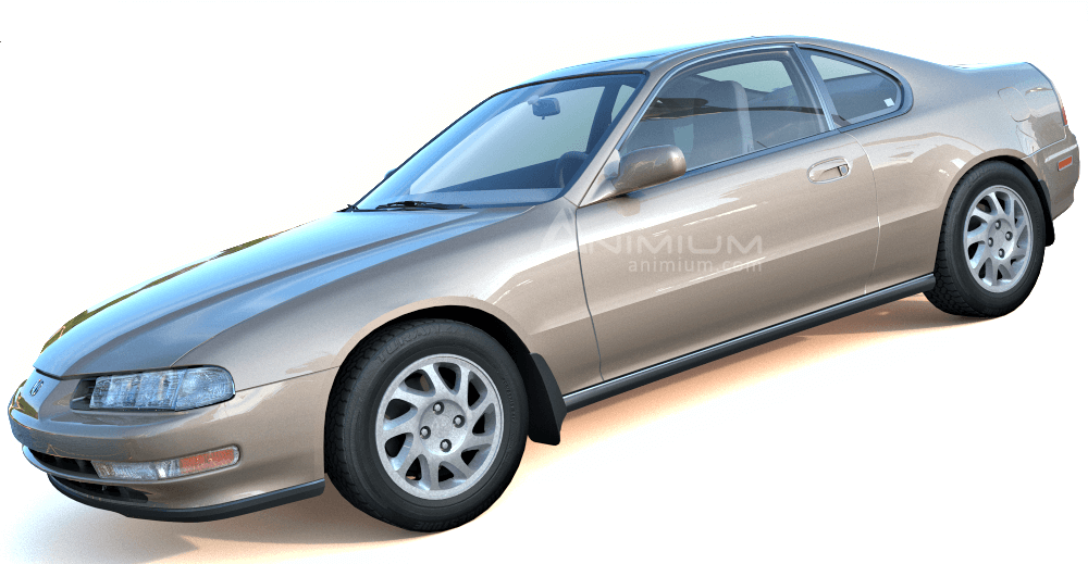 1994 Honda Prelude 3d model