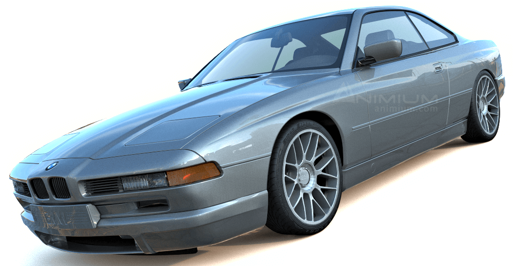 1996 BMW 850CSi 3d model