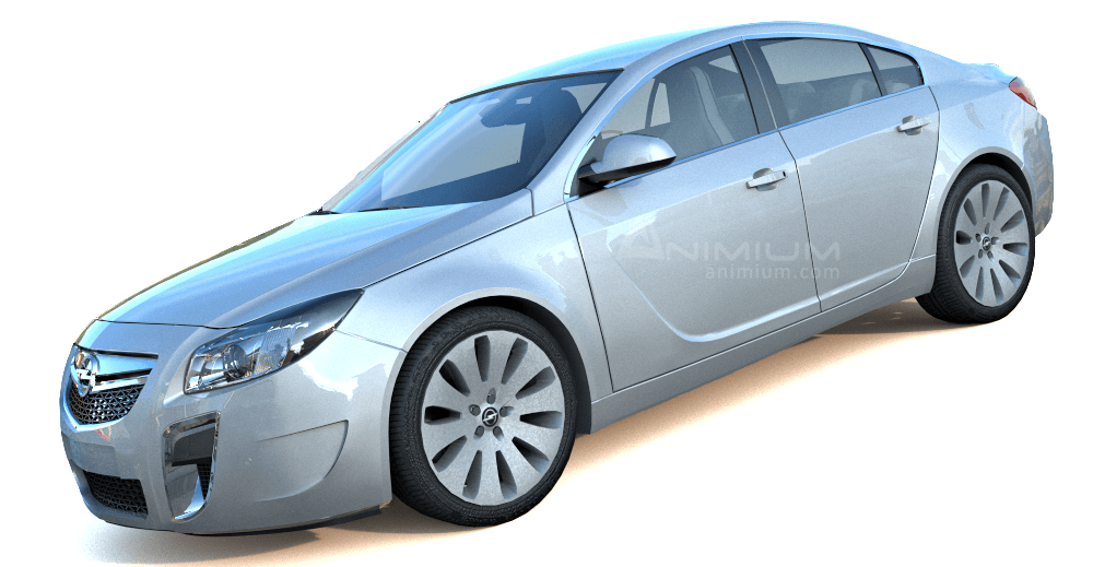 2011 Opel Insignia 3d model