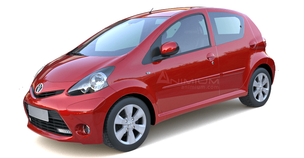 Toyota Aygo 3d model