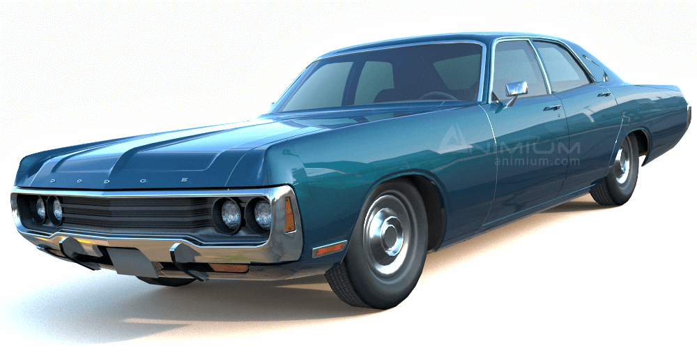 Dodge Polara 3d model