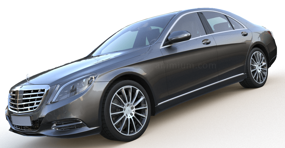 Mercedes Benz S500 3d model