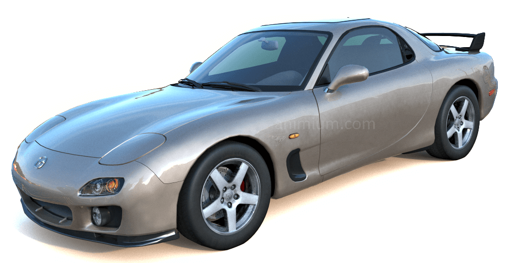 Mazda Rx7 3d Model